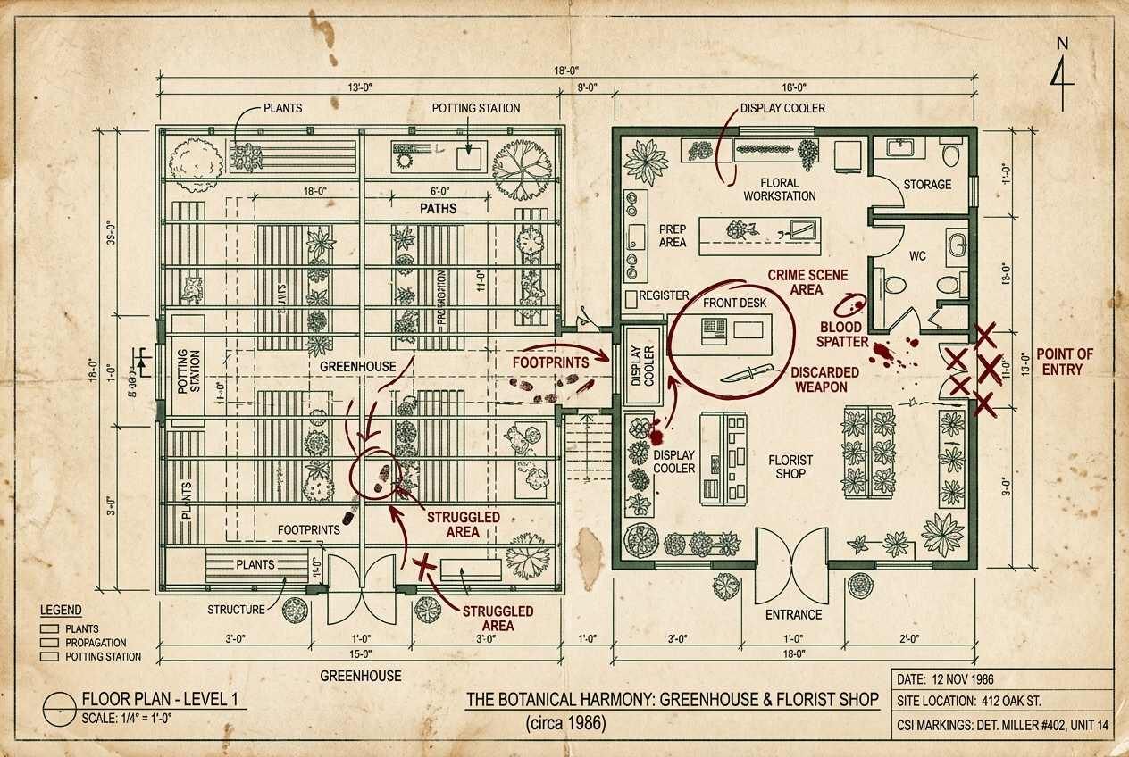 Florist Shop Blueprint